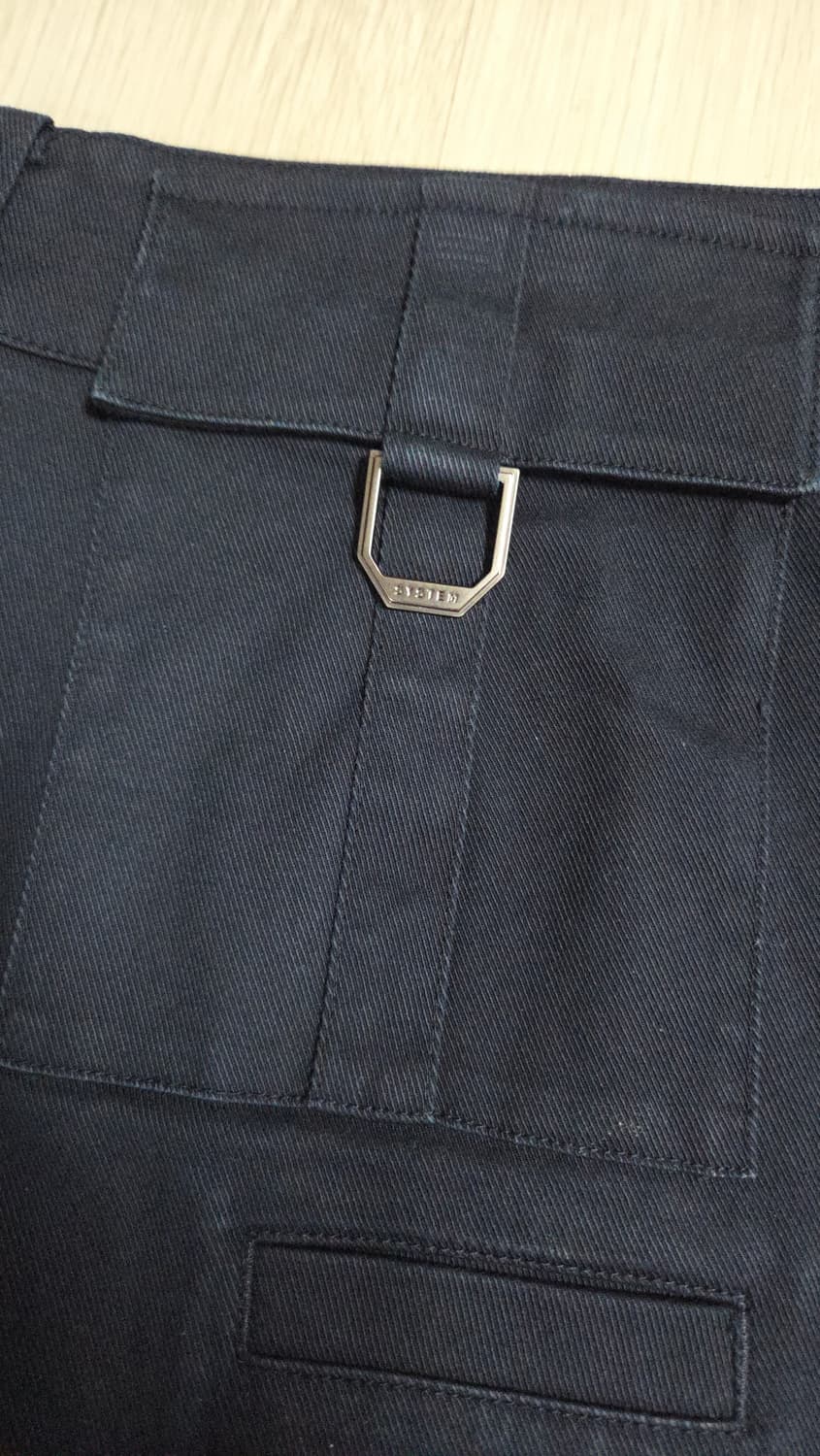 (착샷) 시스템 워크팬츠 크롭 트윌  상품이미지5