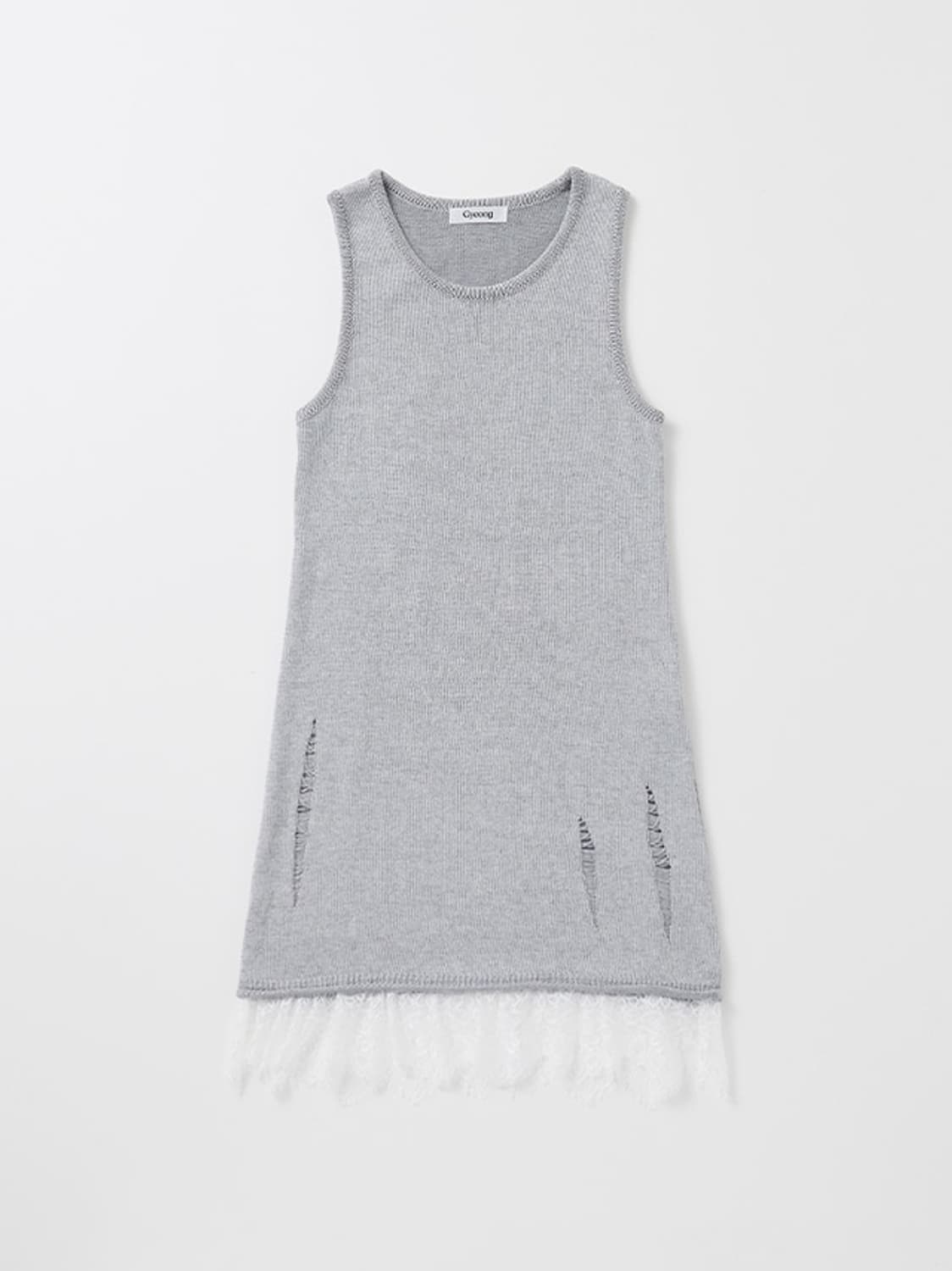 Gyeong 경 메탈릭 니트 원피스 상품이미지1