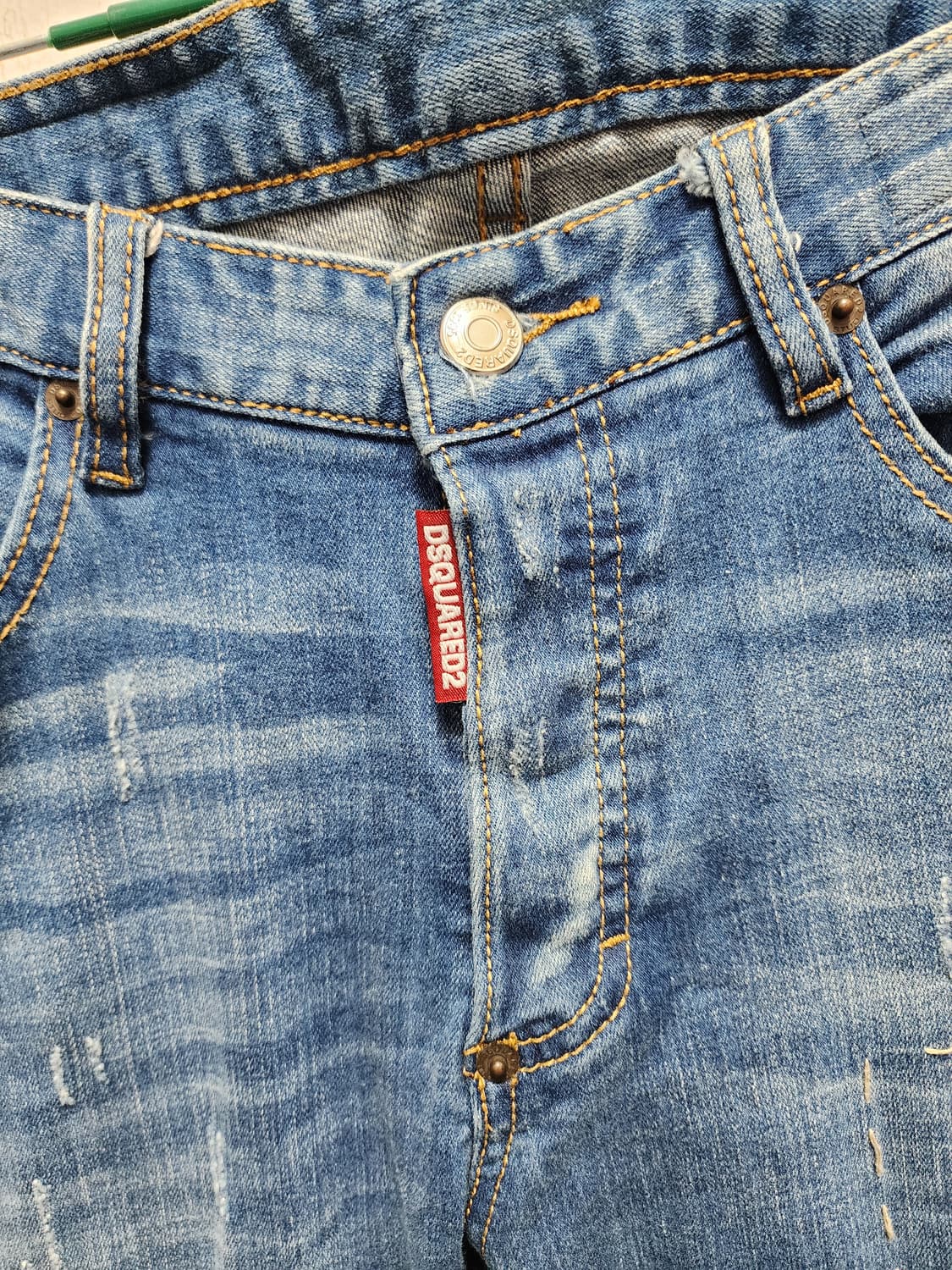 디스퀘어드2 패치워크 데님 청바지  상품이미지6