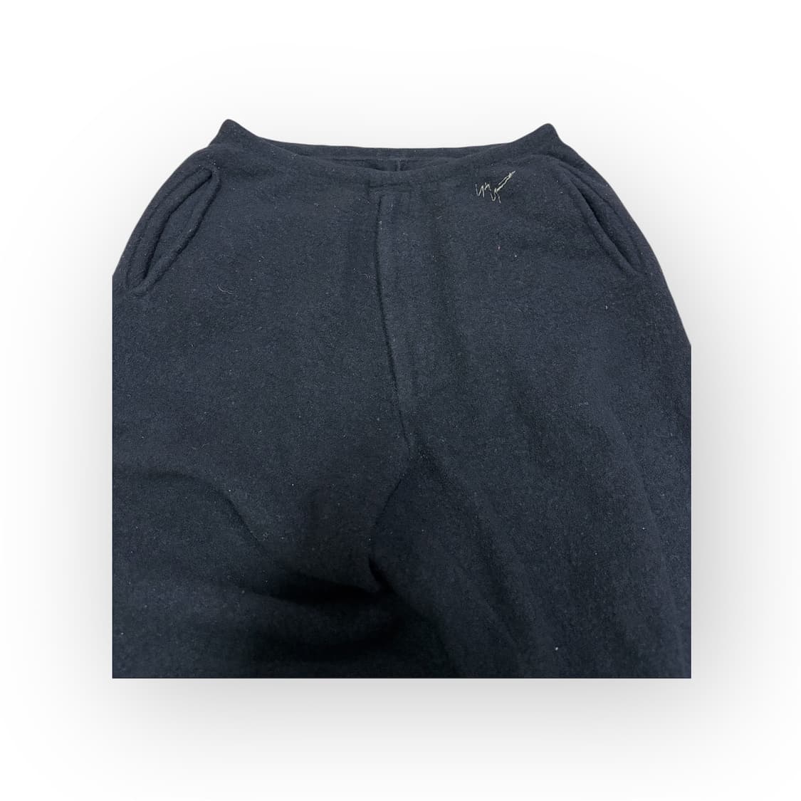 Yohji Yamamoto Pour Homme 울 팬츠 상품이미지3