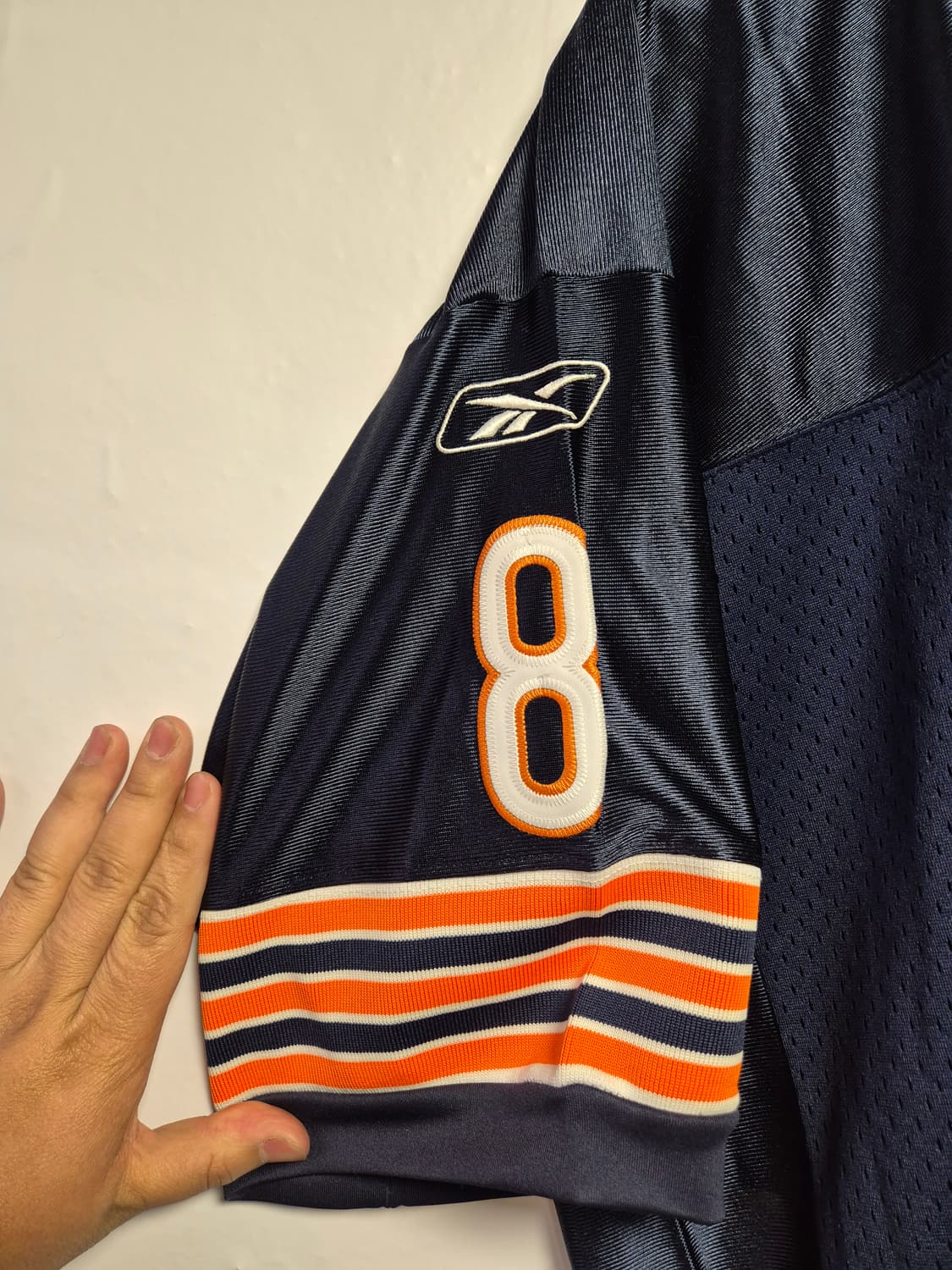 L 오버핏 50사이즈 리복 NFL 시카고 베어스 반팔매쉬져지#8(상태A) 상품이미지3