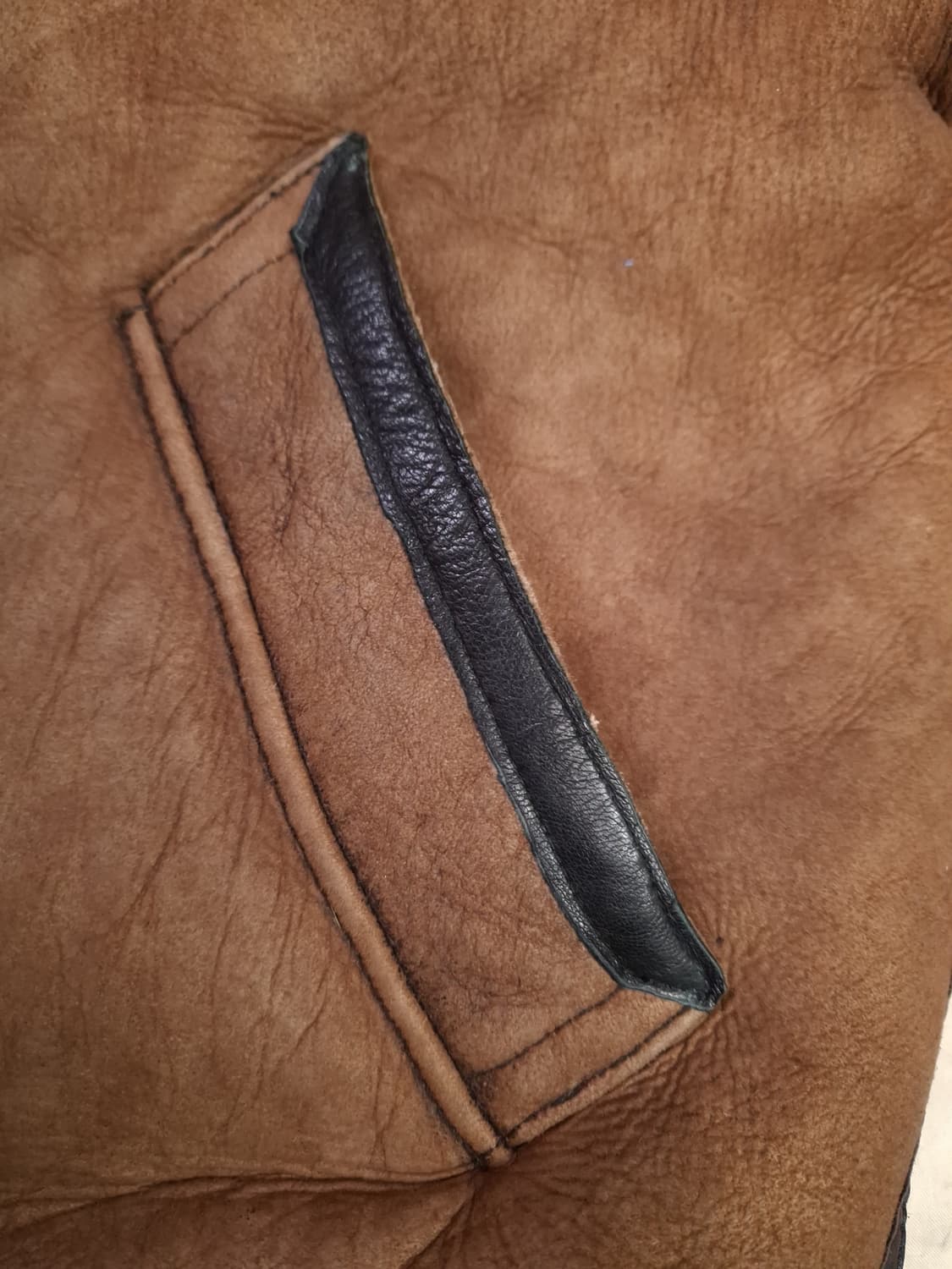 미공군 B-3 TYPE 천연가죽 항공 폭격기 무스탕 상품이미지7