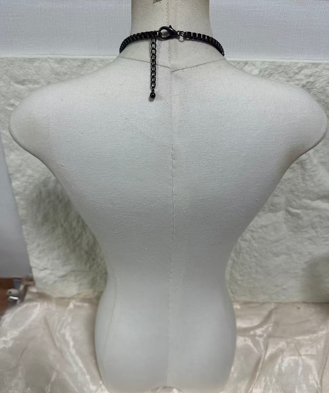 빈티지  고딕 오리엔탈 박스체인 목걸이 상품이미지3