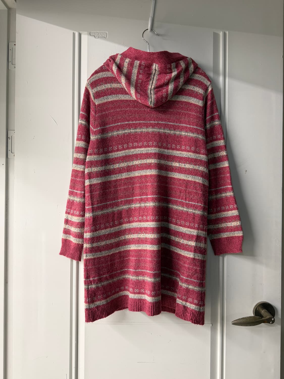 일본빈티지 모리 핑크 롱가디건 상품이미지9