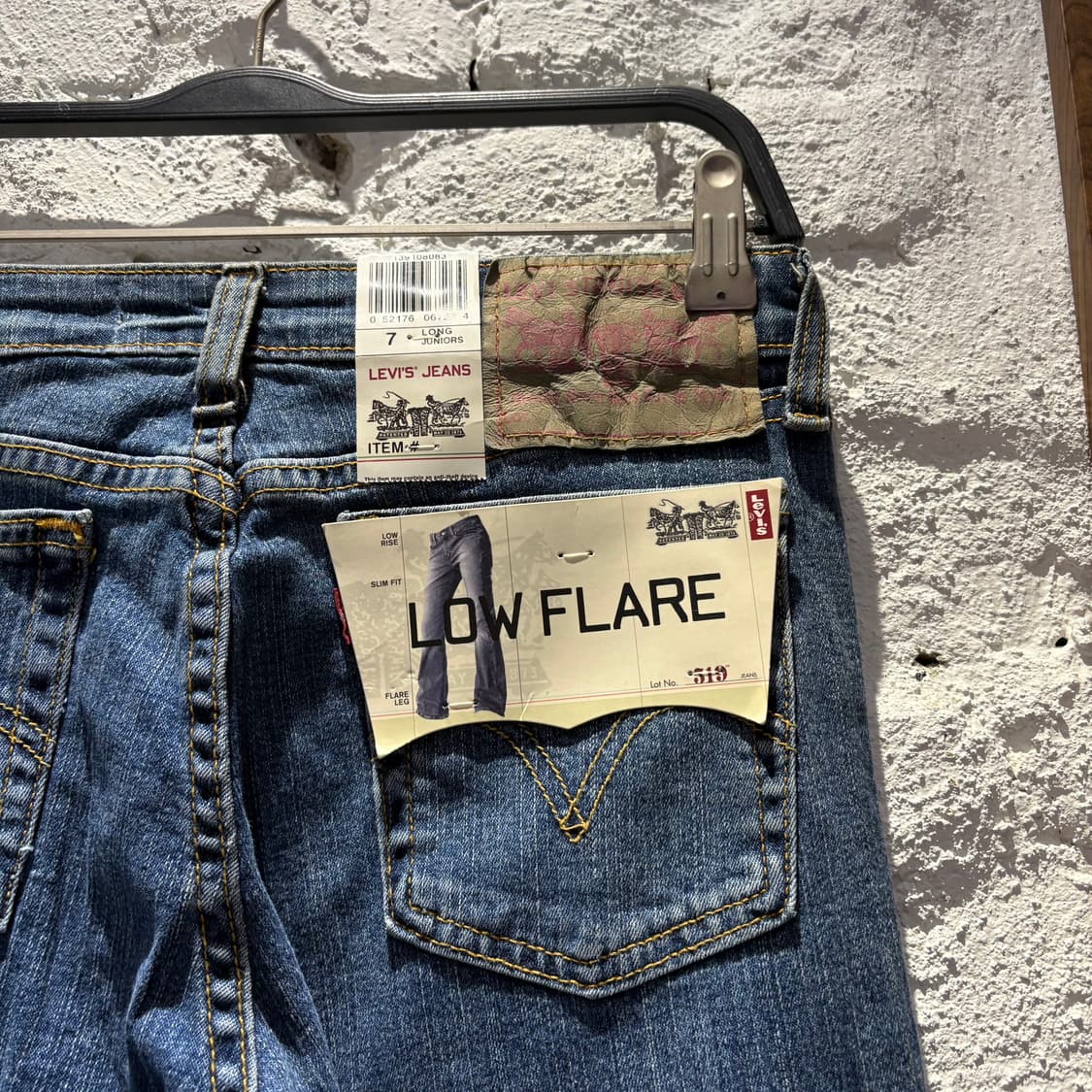 리바이스 519 데드스탁 부츠컷 데님팬츠 상품이미지3