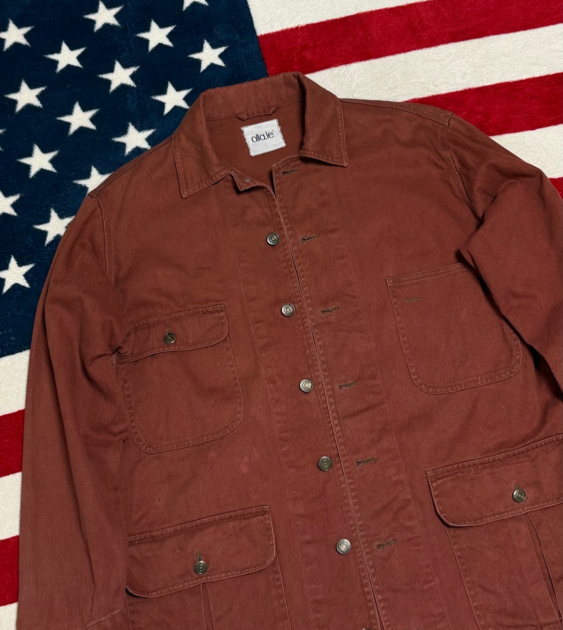 빈티지 프렌치 워크자켓 French Work jacket 워크웨어[XL] 상품이미지7