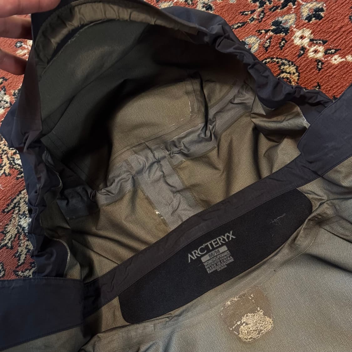 아크테릭스 베타ar 자켓 블랙 (M) 고어텍스 프로쉘 상품이미지9