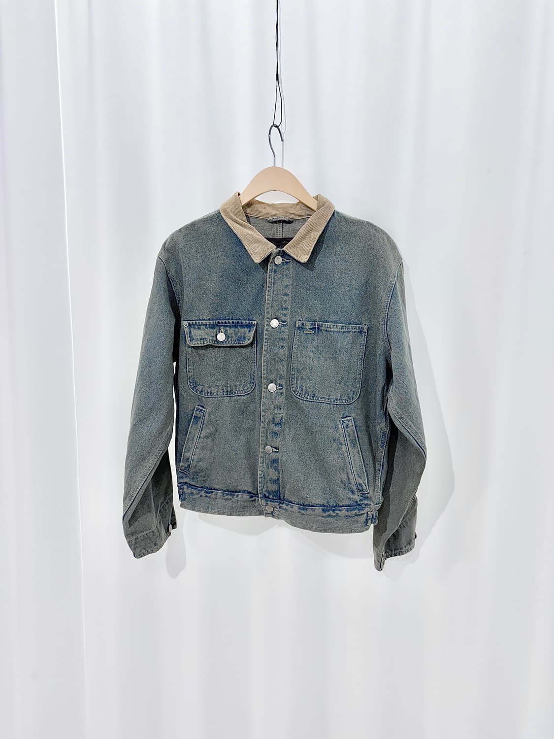 HILL CROP denim jacket 상품이미지1