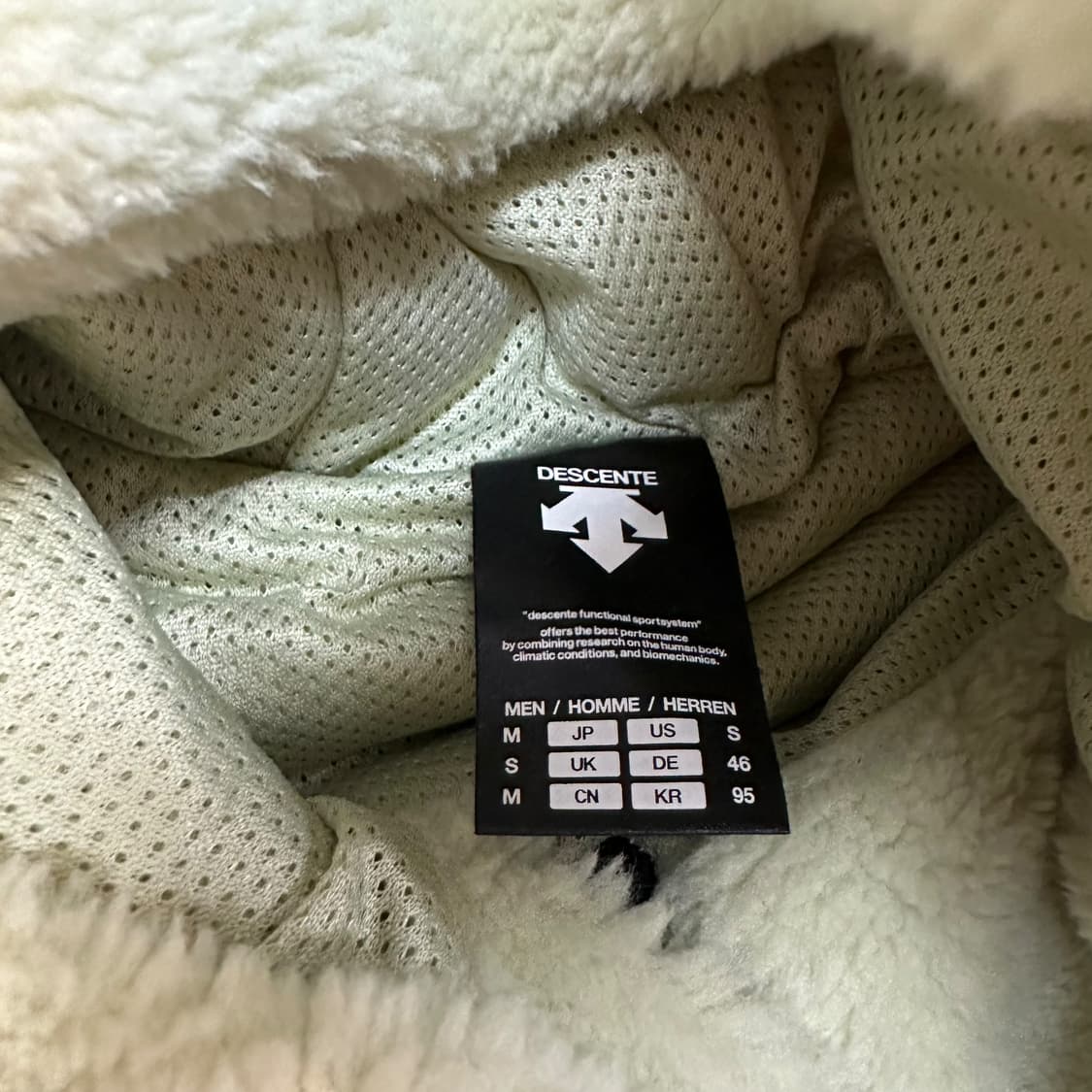 데상트 아우디 스키팀 후리스 자켓 상품이미지5