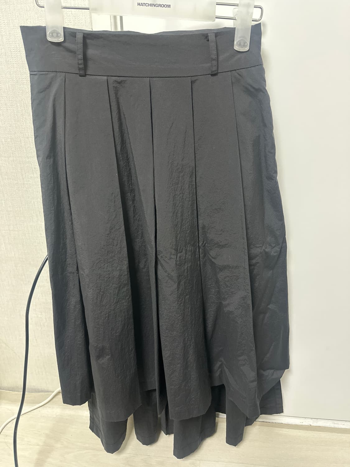 유노이아 High-Low Pleats Skirt 상품이미지2