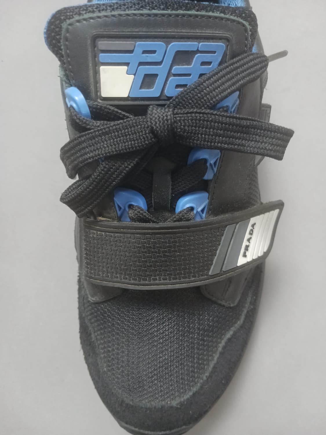 [270] 프라다 스카모시아토 벨크로 스니커즈 운동화 상품이미지3