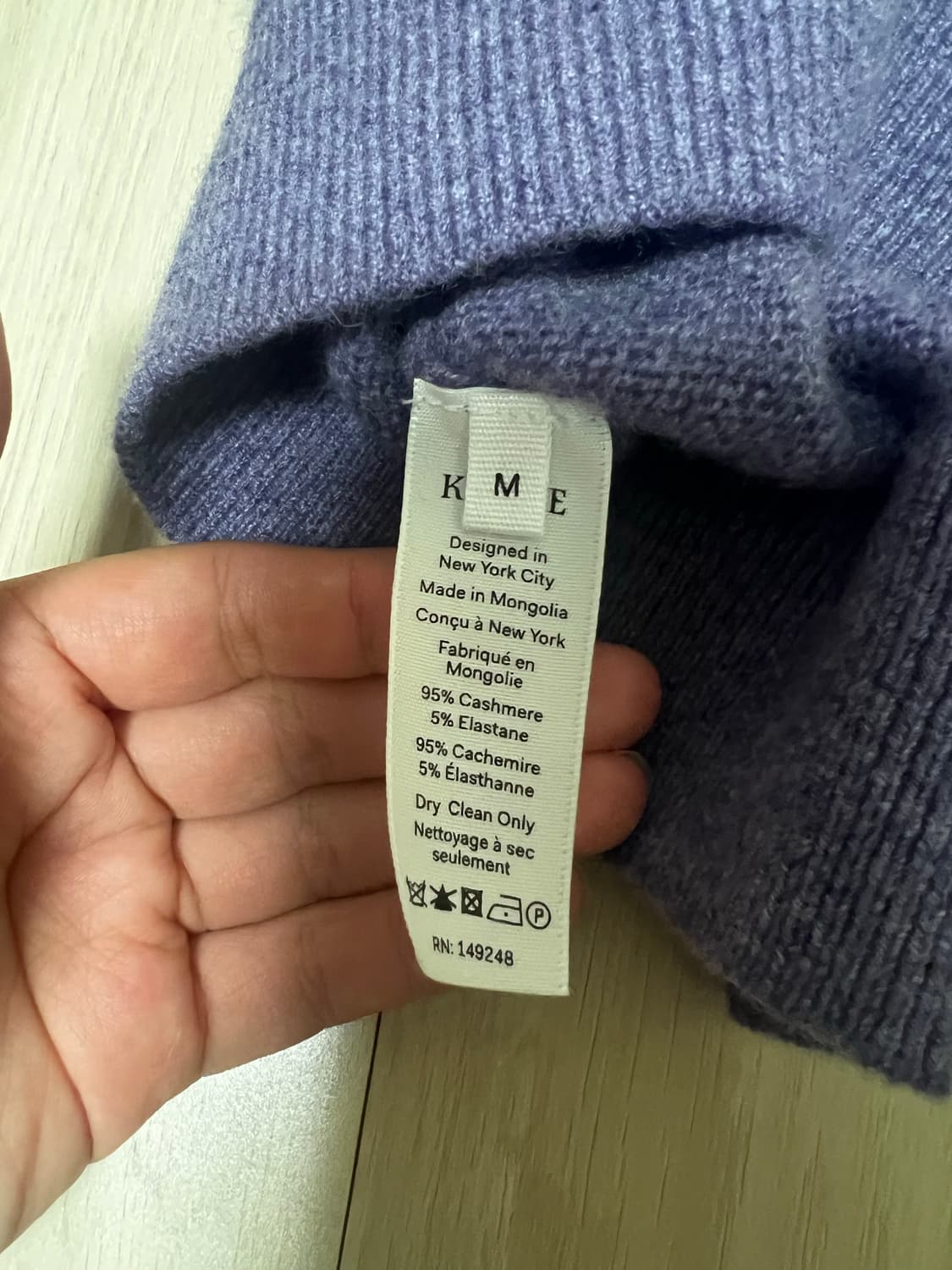 Khaite sierra 캐시미어 니트 상품이미지5