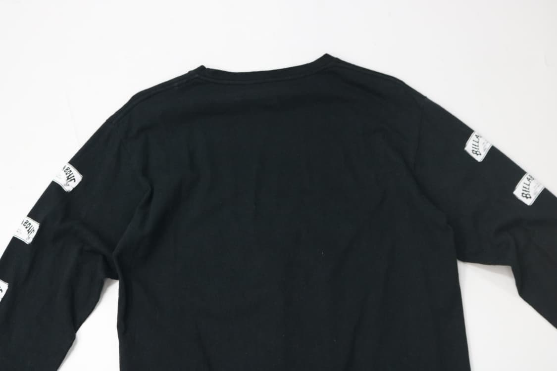 Billabong 빌라봉 사이드 로고 테이핑 블랙 롱슬리브 티셔츠 (M) 상품이미지8