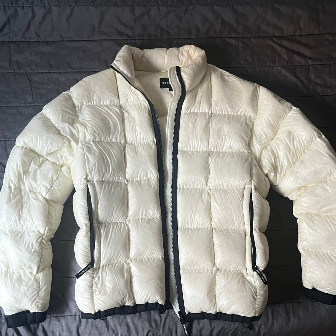 Yeseyesee 구스다운 패딩 자켓 (cream) L 상품이미지1