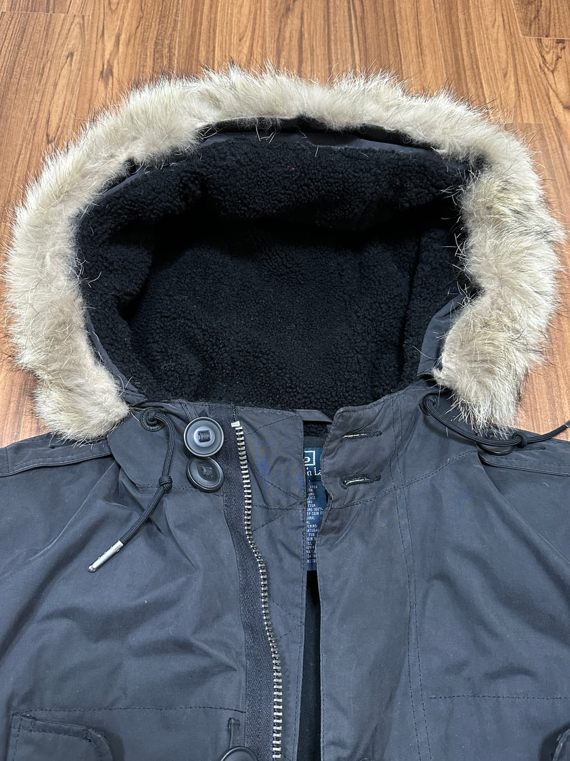 90s 폴로 랄프로렌 밀리터리 콜드파카 S 상품이미지6