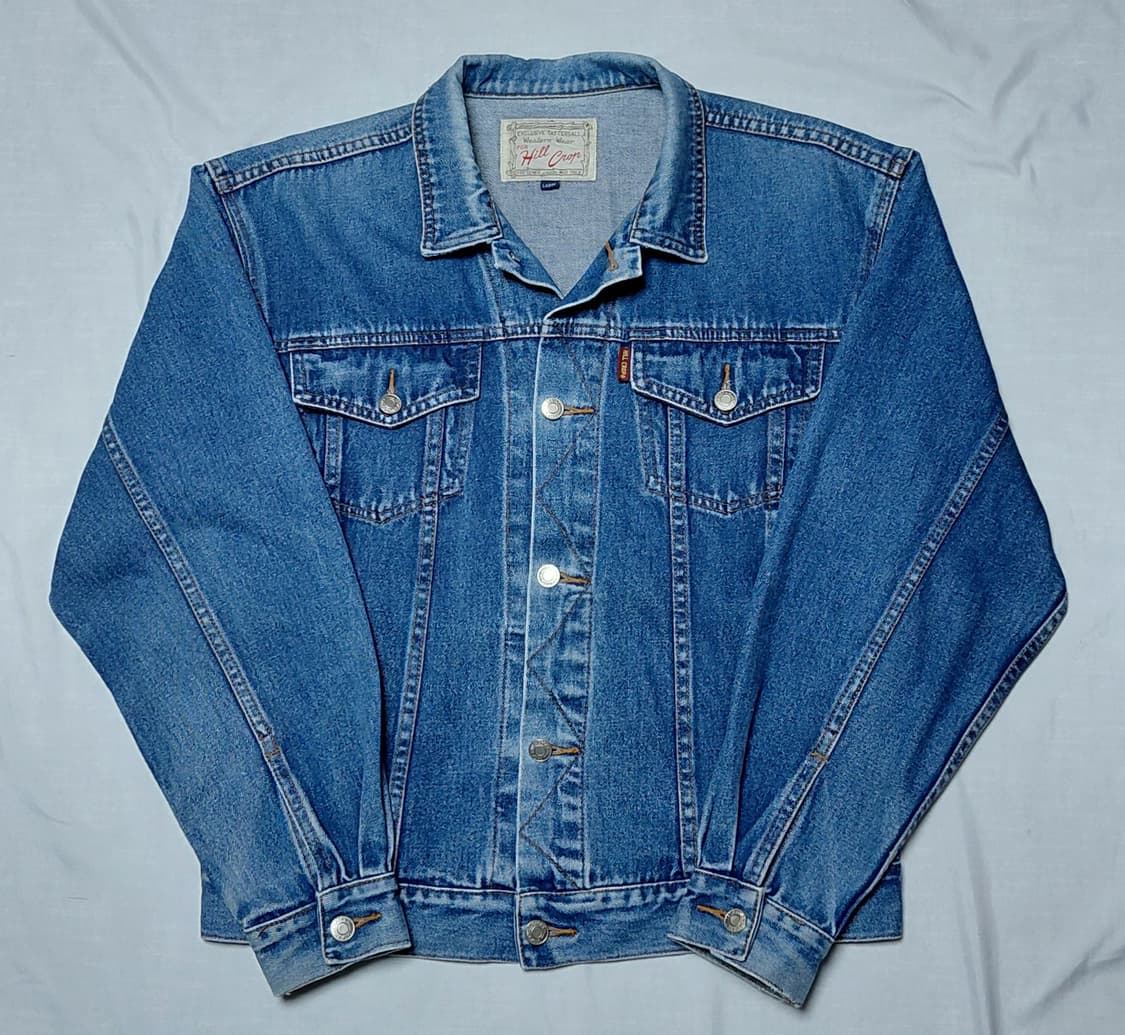[L] Hill Crop 힐 크롭 3세대 데님 트래커 자켓 상품이미지1