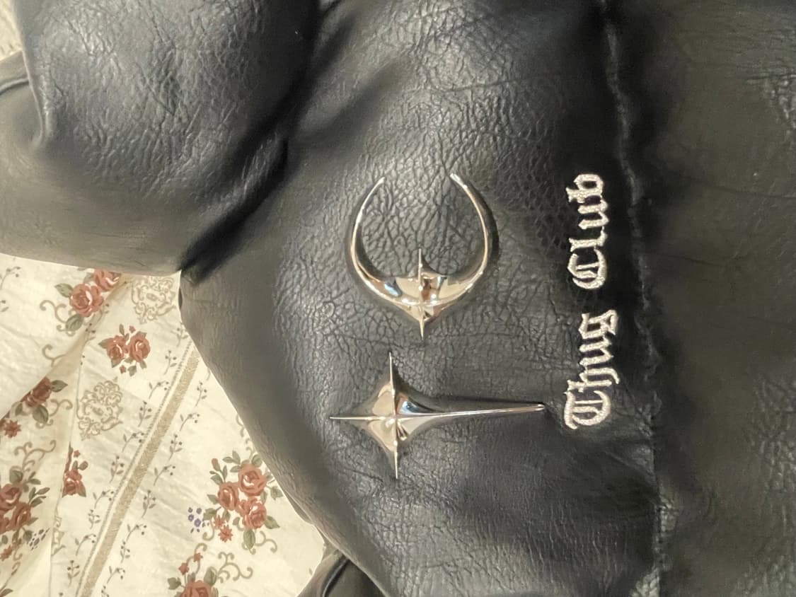 떠그클럽 레더패딩 블랙 2사이즈 상품이미지3