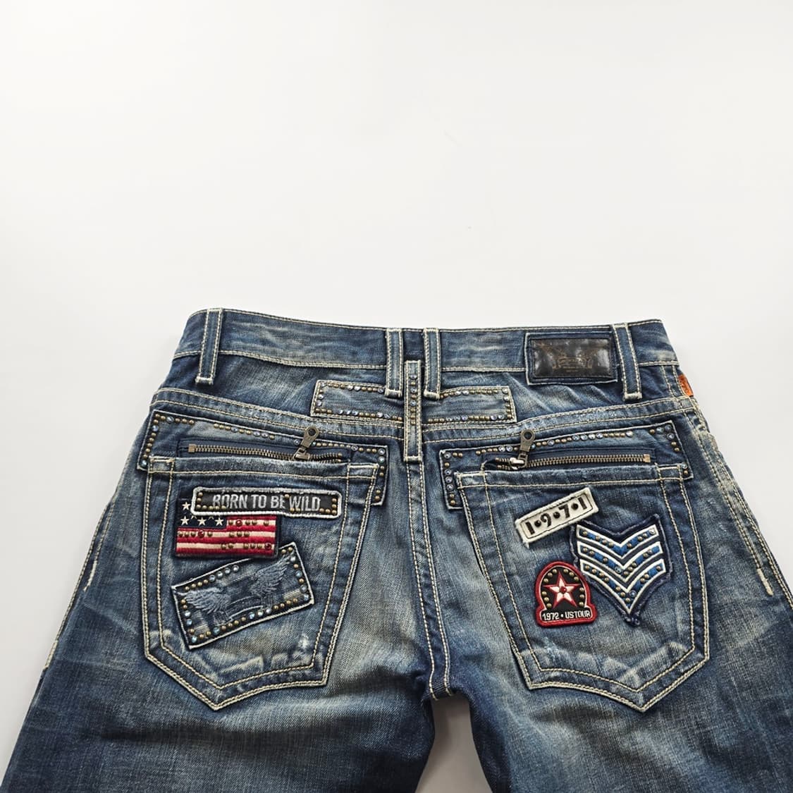 로빈스진 청바지 미국판 슬림 데님팬츠 사이즈33 R5340 상품이미지2