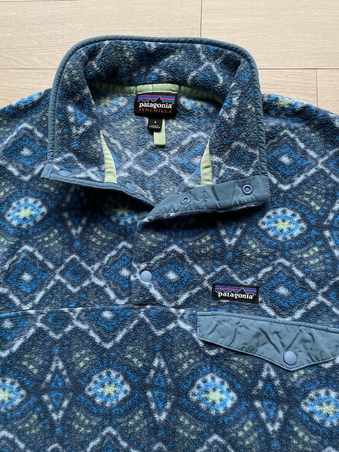 파타고니아 신칠라 노르딕 모자이크 블루 patagonia 상품이미지4