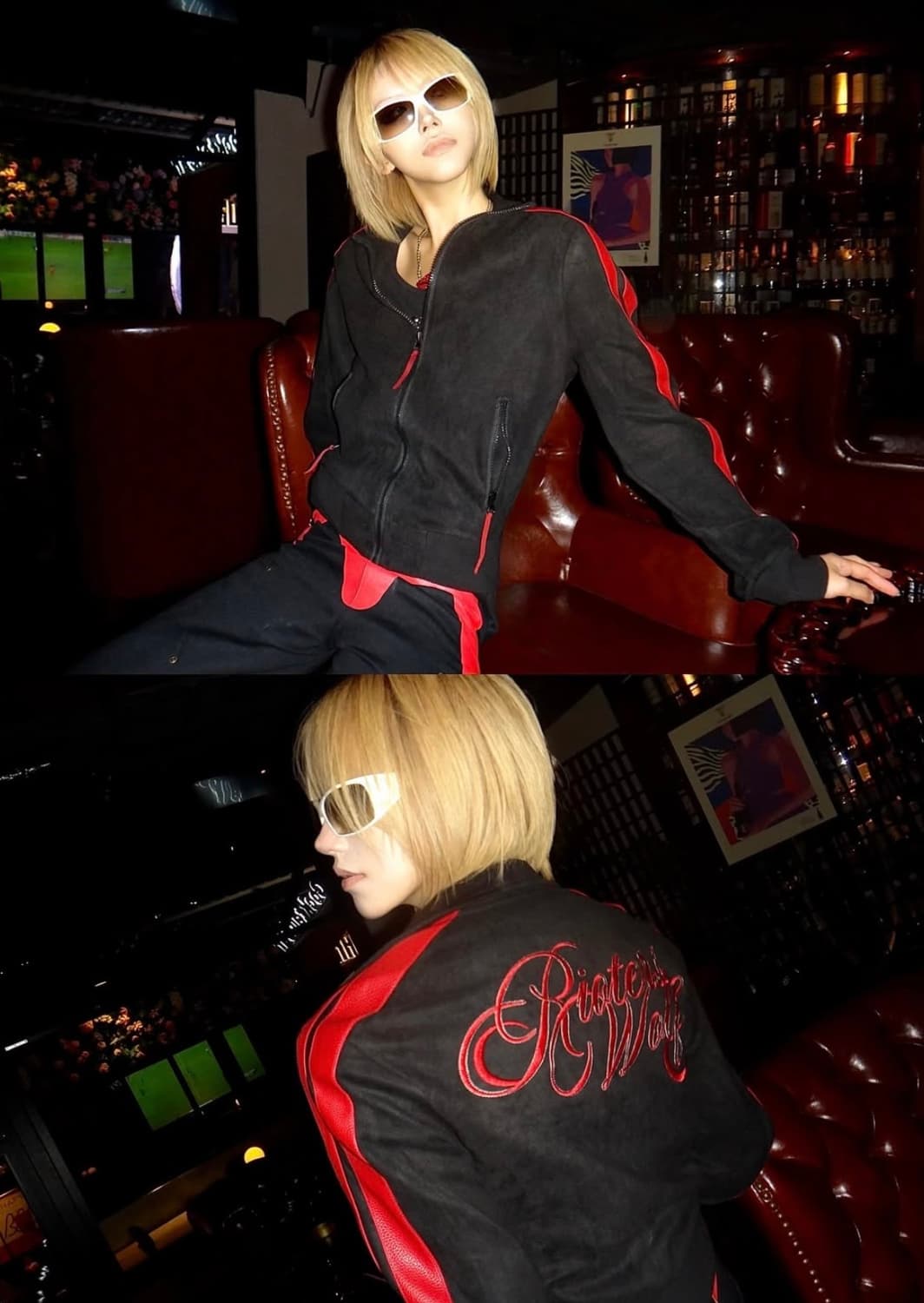 Black Red Wolf Jacket 상품이미지4