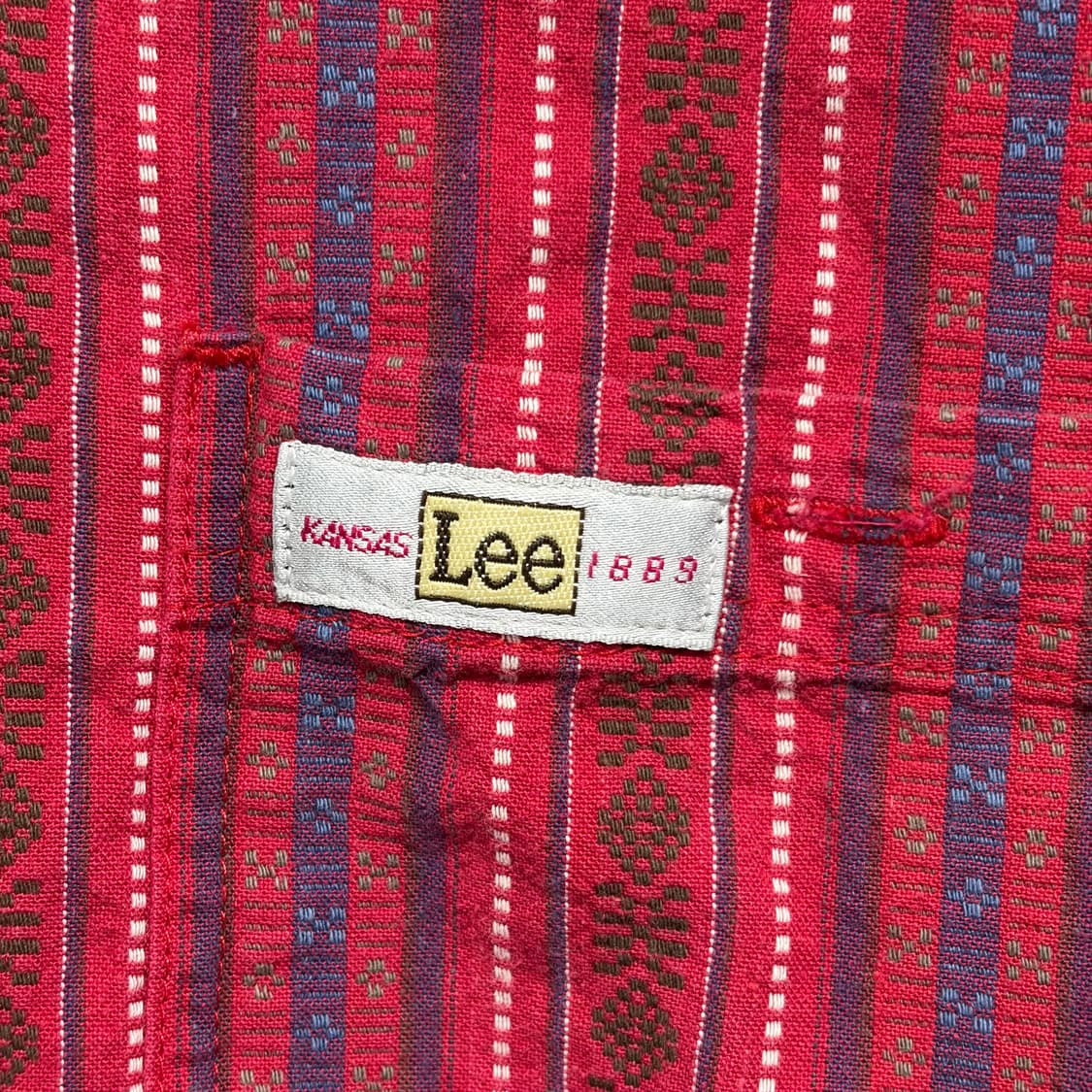 쌍방울 Lee 패턴 셔츠 상품이미지4