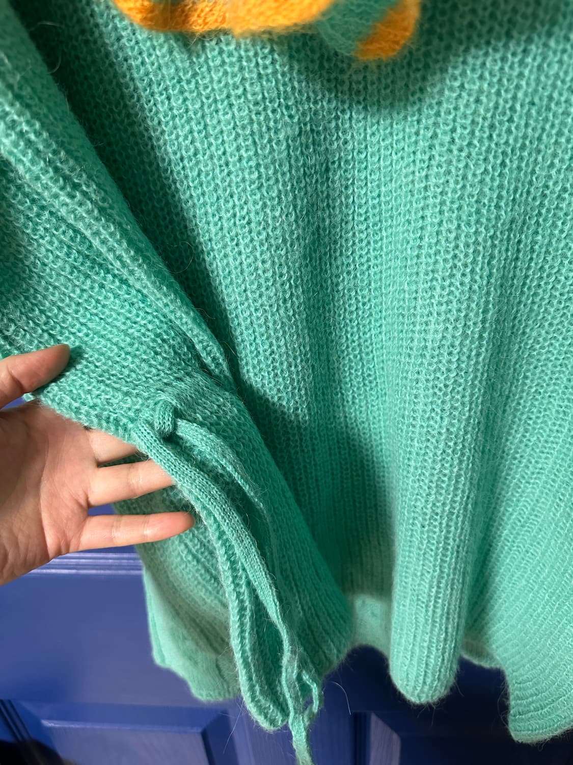 앤더슨벨 러플 니트 상품이미지3