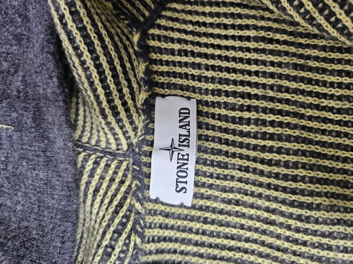 스톤아일랜드 리버시블 알파카 후드 집업 니트 상품이미지7