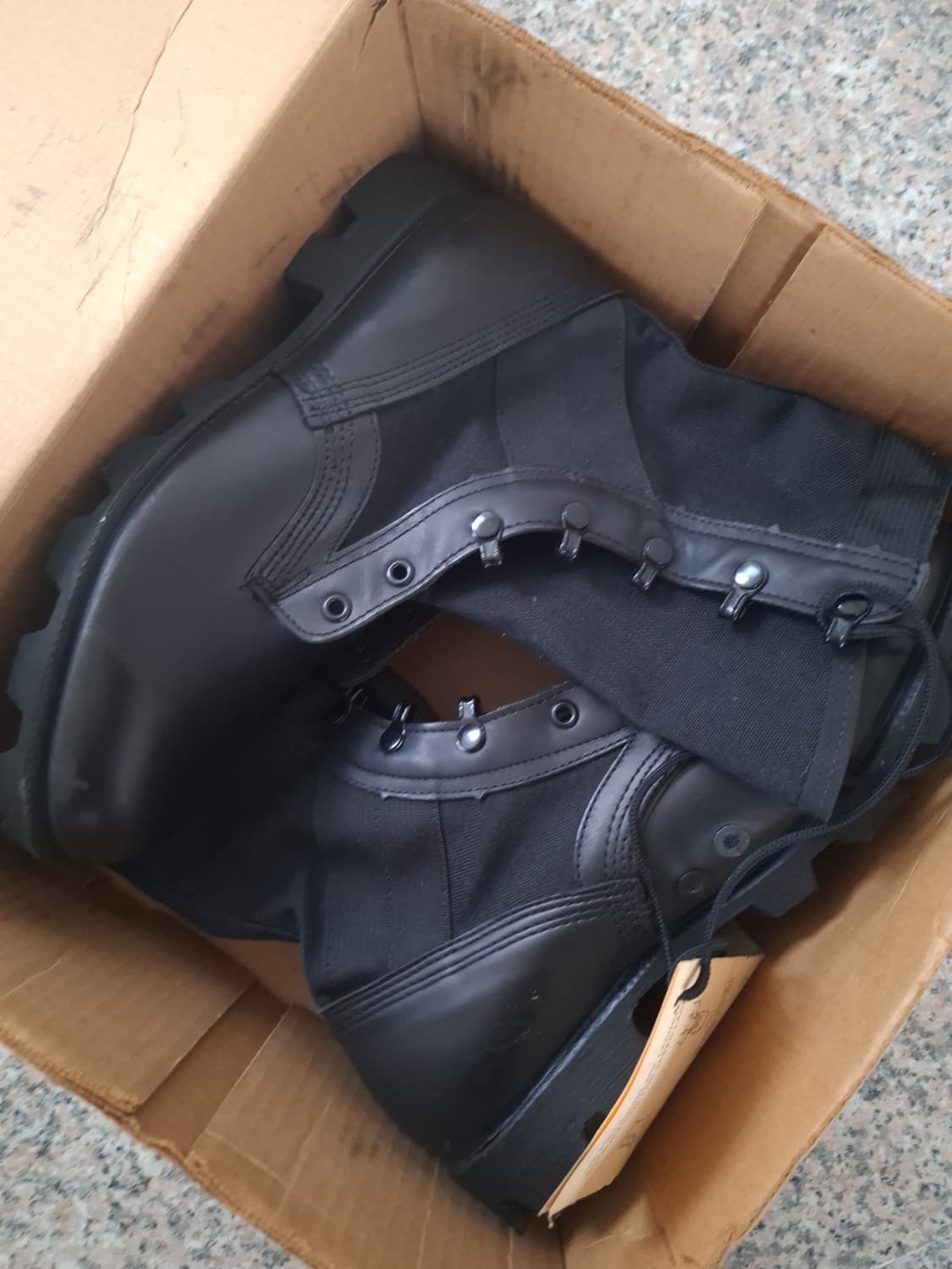 박스새제품 오리지날 90's 미군 지급용 파나마솔 정글 전투화 상품이미지2