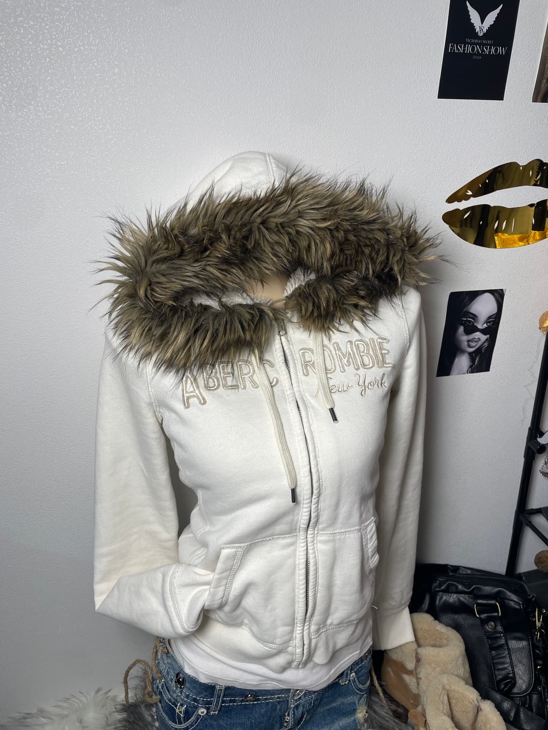 Abecrombie 울프죠 후드집업 상품이미지4