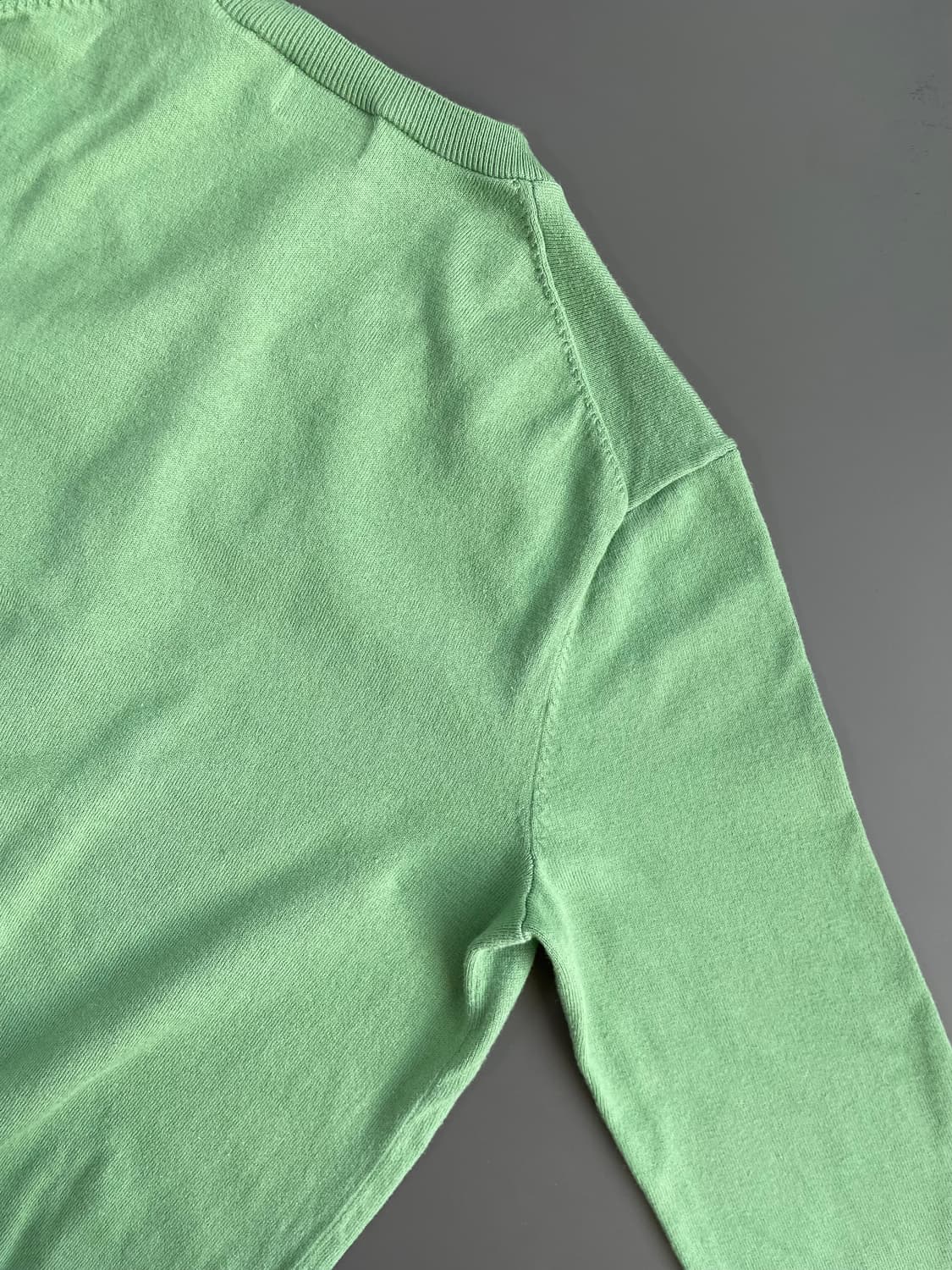 [S] 폴로 랄프로렌 자수로고 여성 코튼 블렌드 가디건 신형 QR 상품이미지7