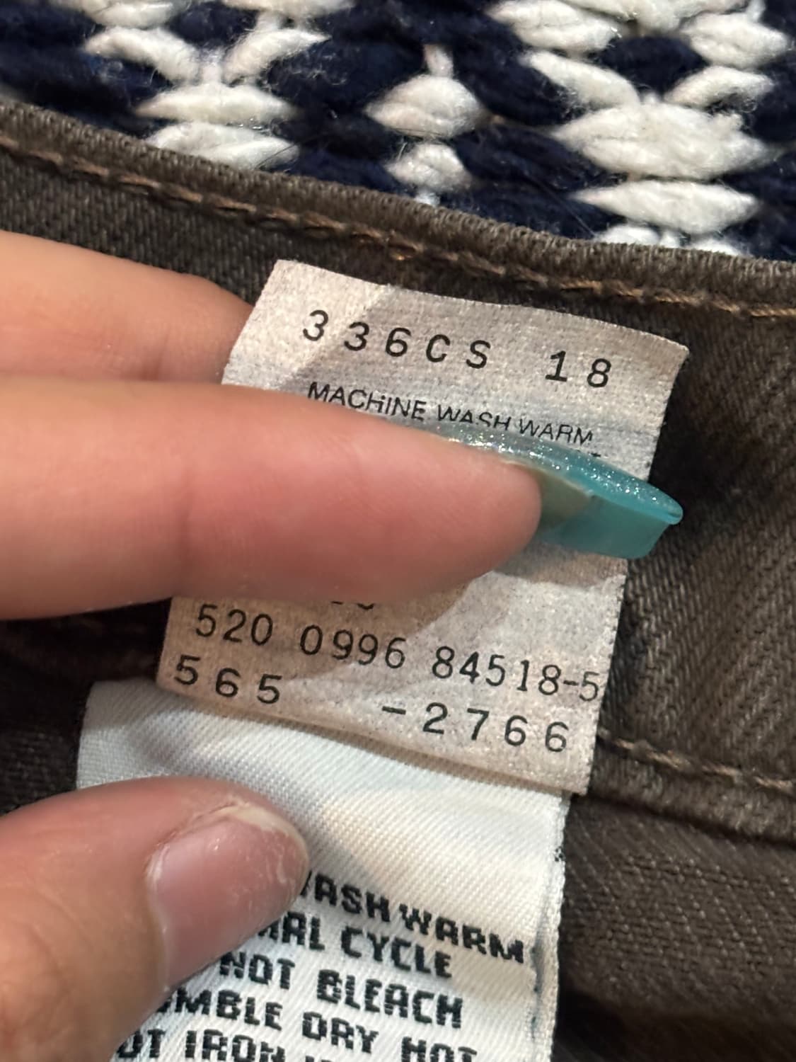 90‘s MADE IN USA 🇺🇸 리바이스 565 루즈핏 상품이미지9