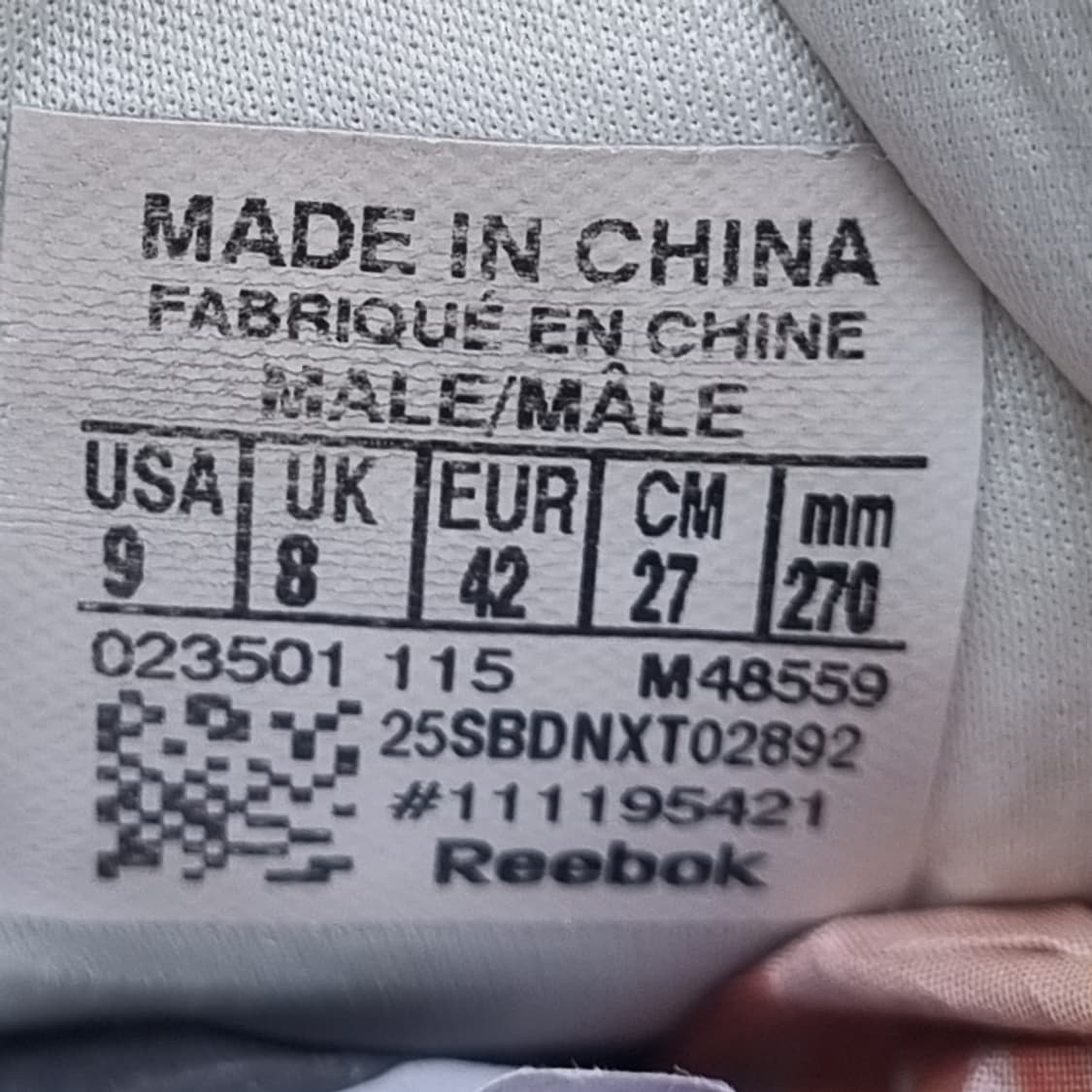 리복 인스타펌프 까치퓨리 운동화 270 상품이미지6