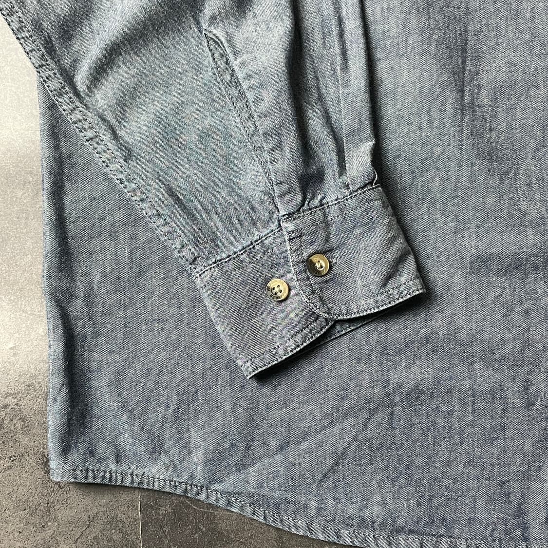 WRANGLER 랭글러 빈티지 코튼 데님 셔츠 A00416 상품이미지5