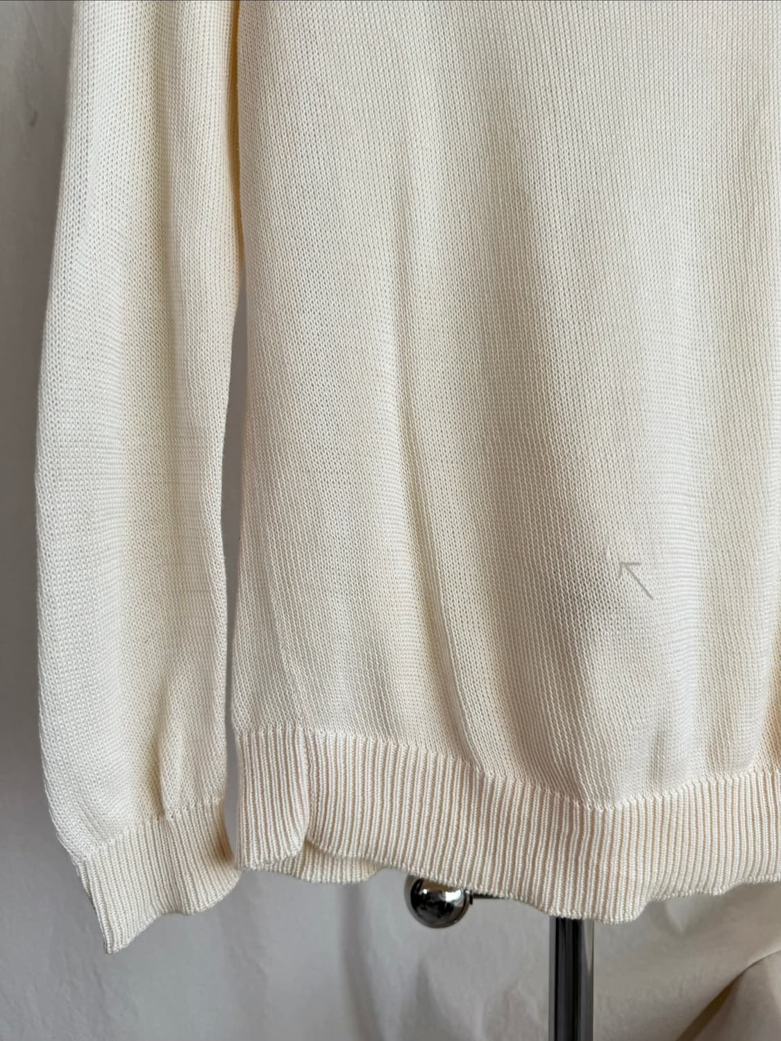 Thibault Van Der Straete 아이보리 코튼 니트 상품이미지5
