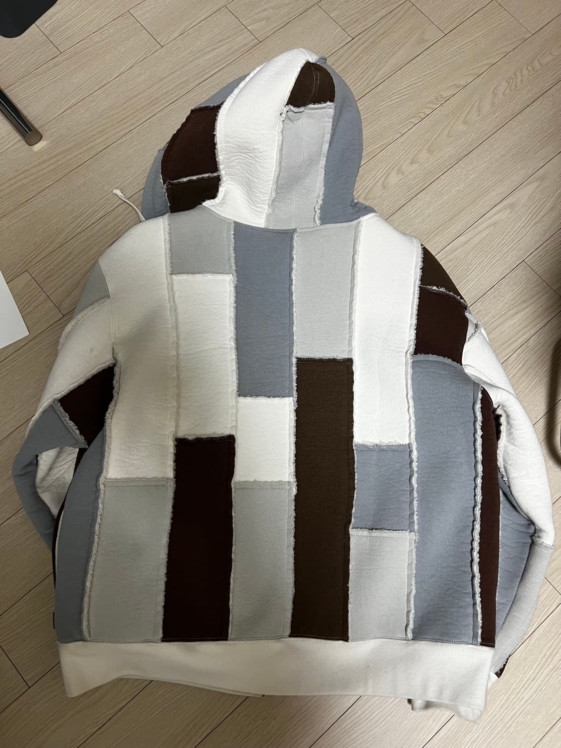 슈프림 포우 셔링 집업 후드 내추럴 M 상품이미지5