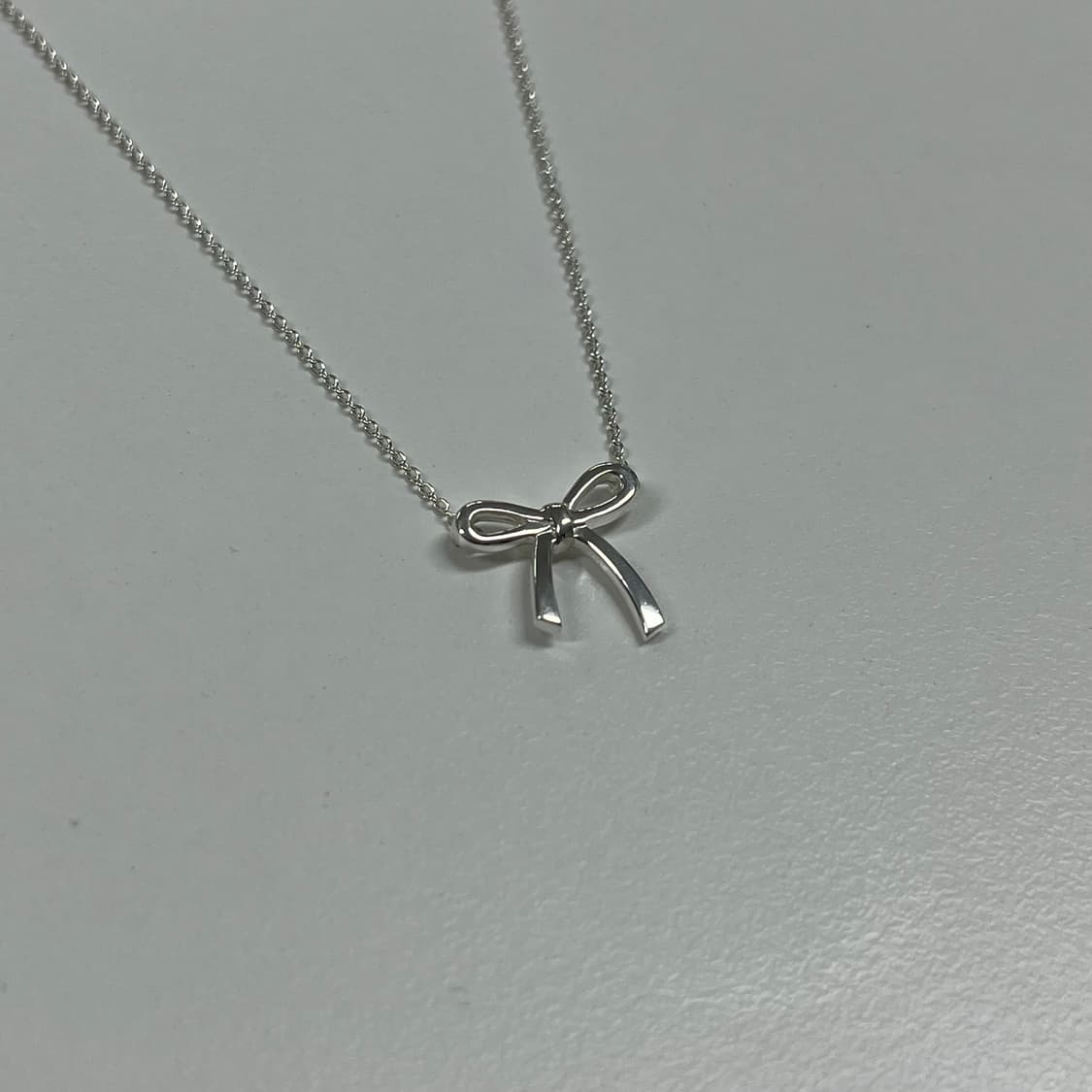 티파니앤코 리본 보우 목걸이 상품이미지2
