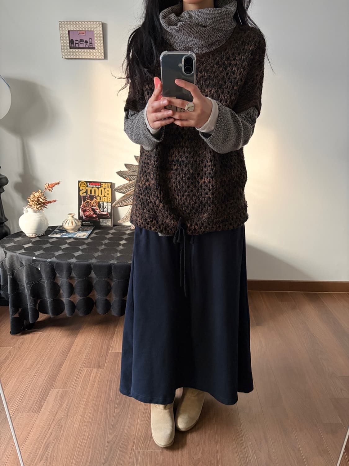 wide turtleneck top 상품이미지3