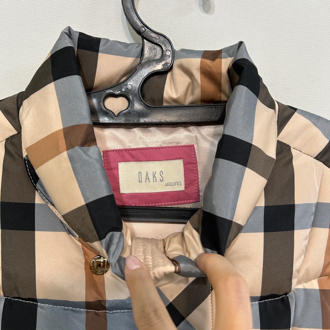 닥스 오리털 패딩조끼 165 상품이미지2