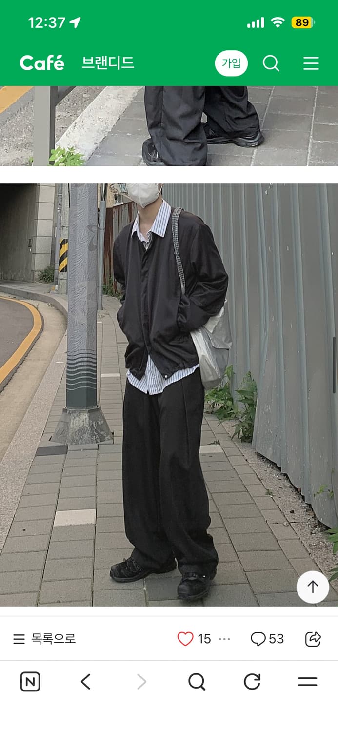 해칭룸 스트라이프 셔츠 (3) 상품이미지3