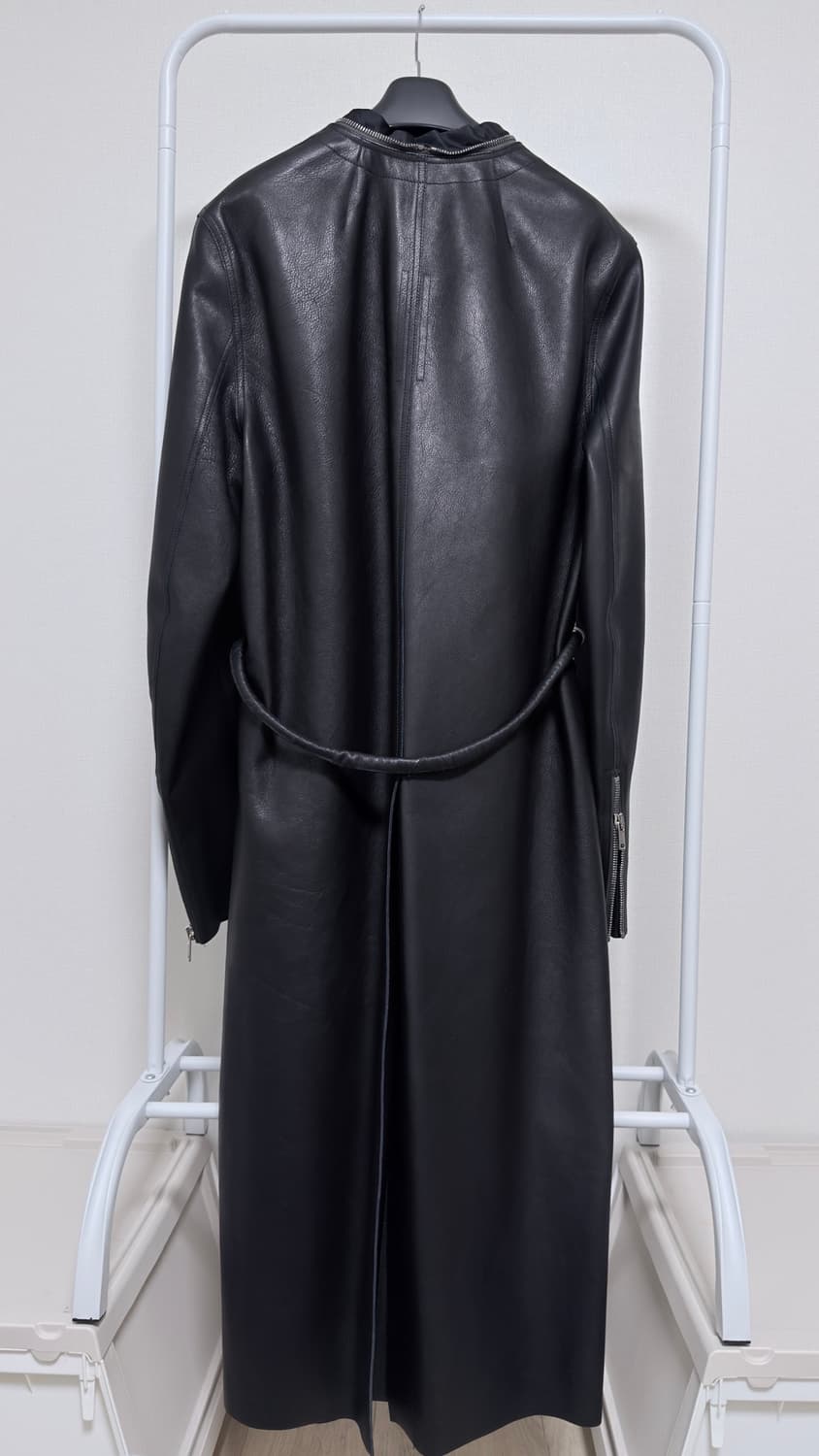 Rick Owens 21AW Klaus 레더 코트 50 상품이미지3