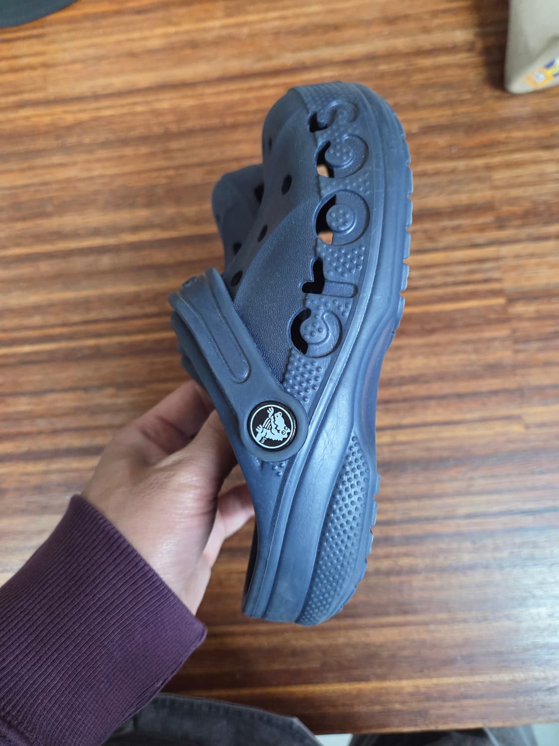 크록스 키즈 주니어 바야 클로그 네이비 c 13 190 상품이미지3