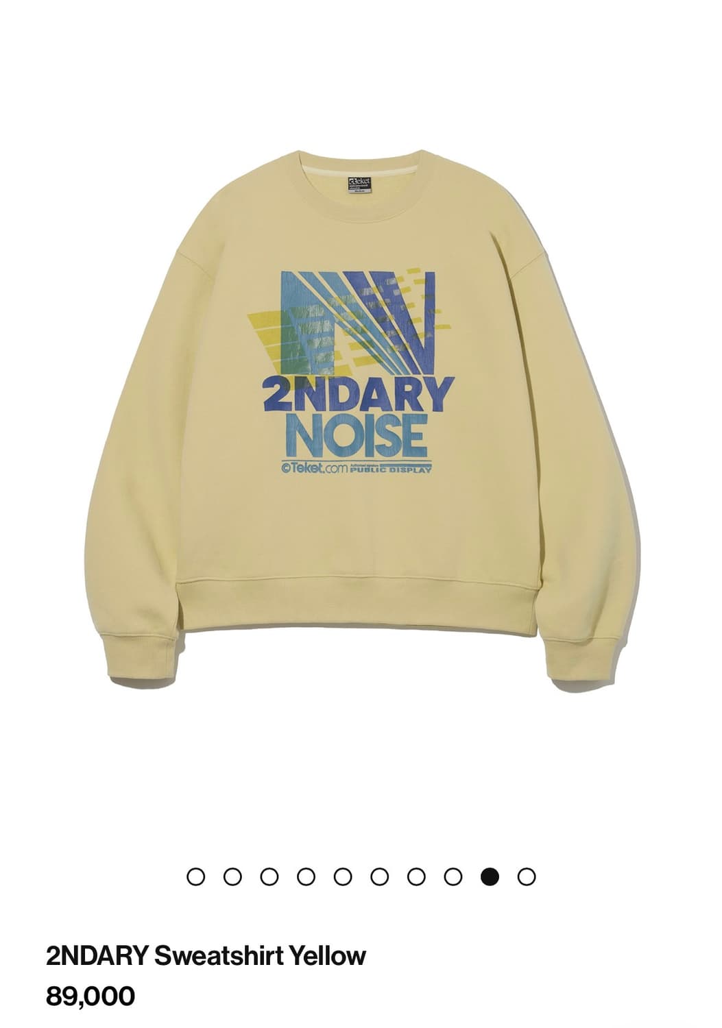 [Teket]테켓 2NDARY SWEATSHIRT 맨투맨 상품이미지3