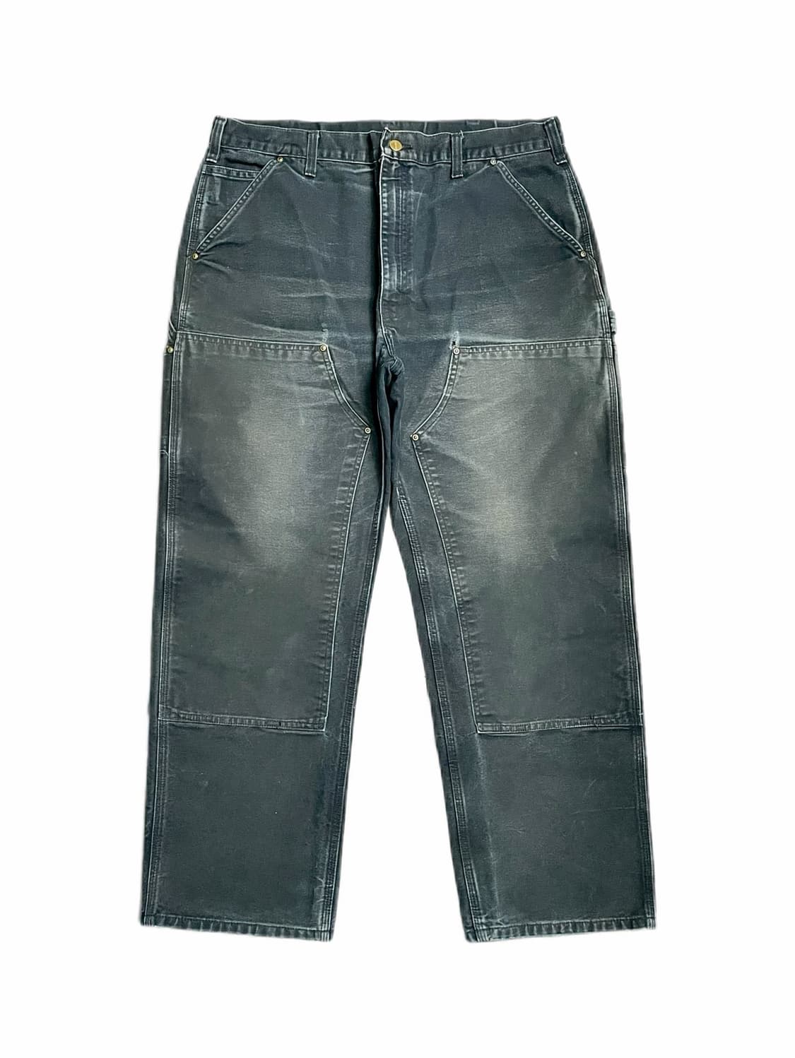 OG 칼하트 더블니 B01 BLK 38x30 상품이미지1