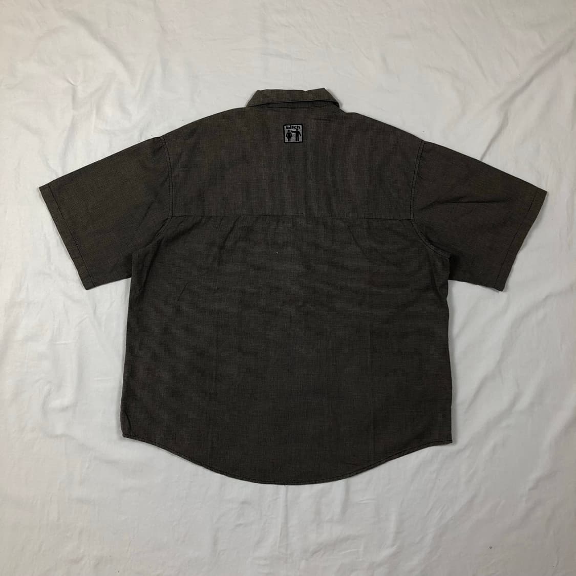 90s 비치스케이트보드 bitch 포켓 체크 지퍼셔츠 상품이미지6