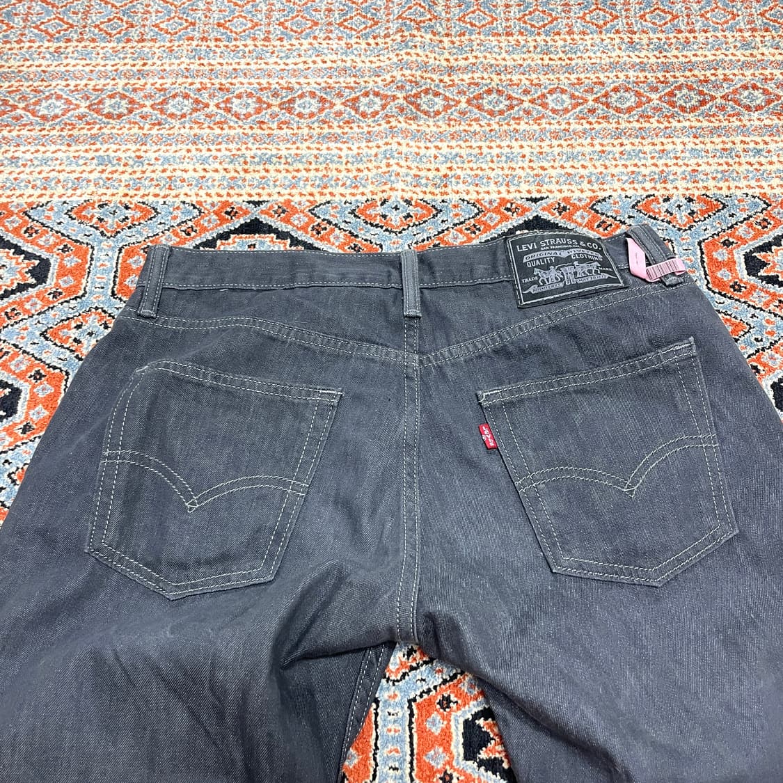 리바이스514 그레이 데님팬츠 남성W32L32 상품이미지5