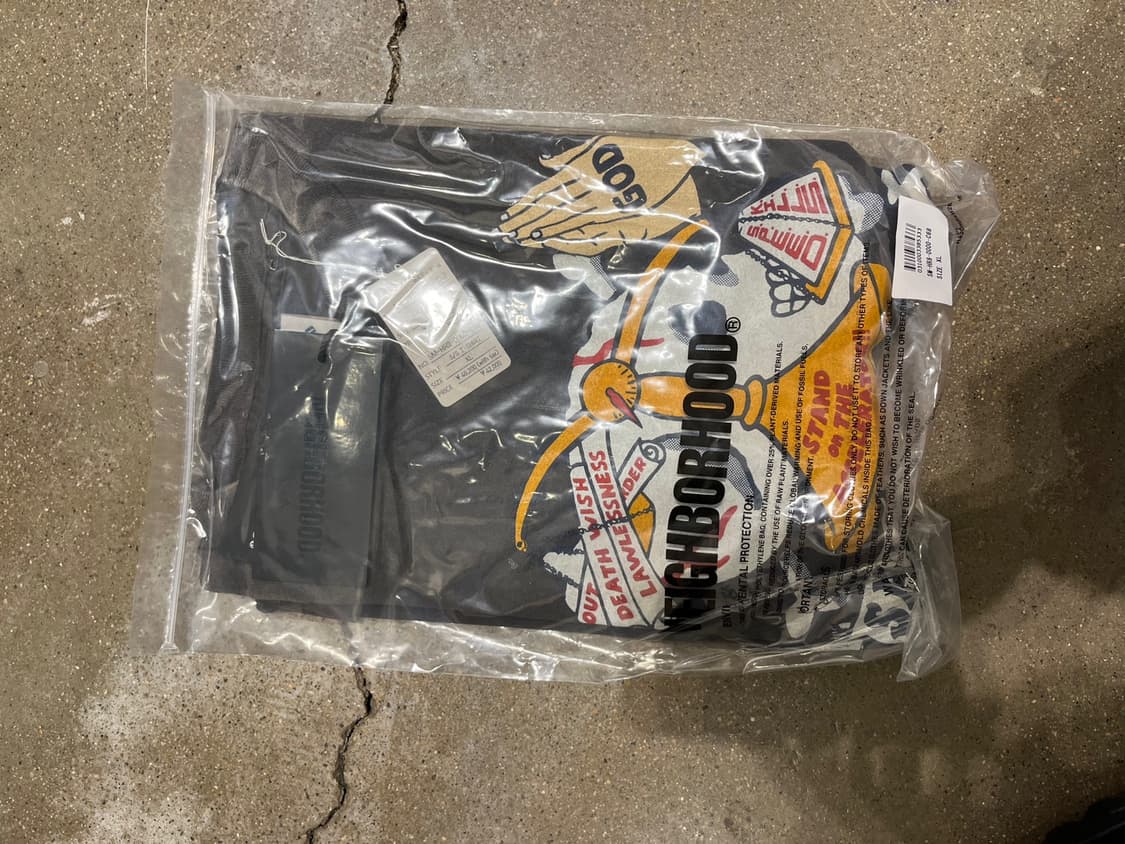 [새상품/XL] 세인트미카엘 x 네이버후드 STHD 프레이 반팔 티셔츠 상품이미지5