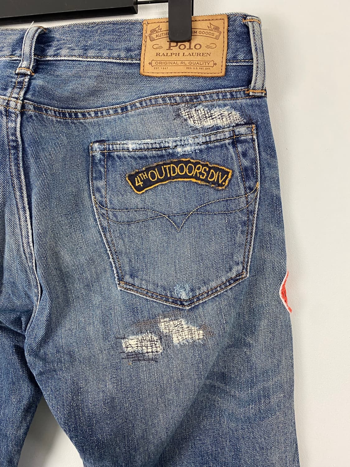 폴로 랄프로렌 패치워크 데님 청바지 30x30 <646> 상품이미지6