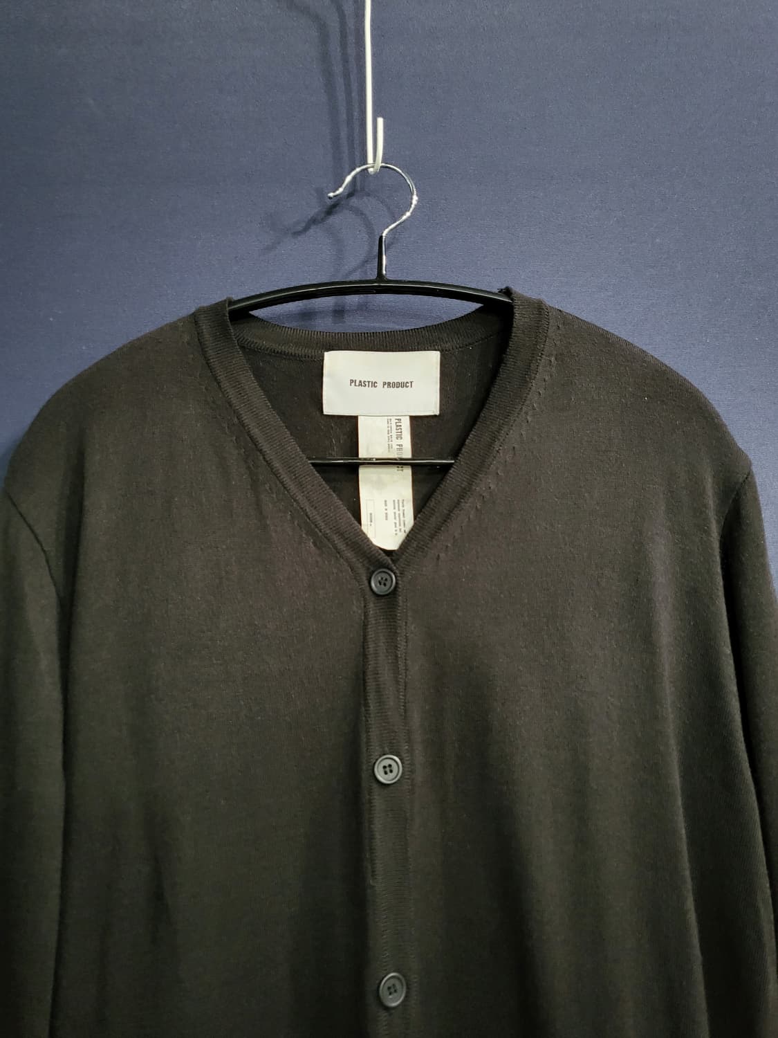 플라스틱 프로덕트 니트가디건 66 상품이미지2