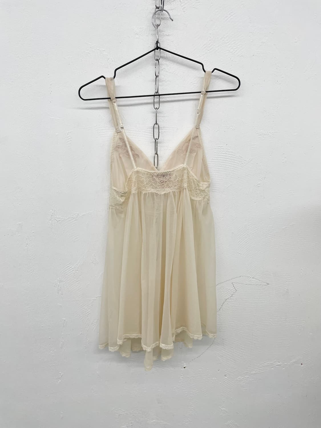 에블린 시어 레이스 슬립 상품이미지6