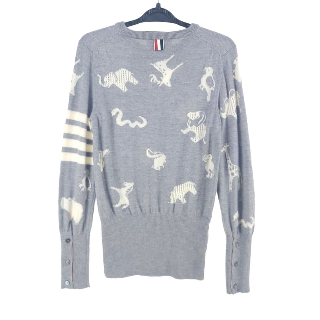 [여42]톰브라운 애니멀 패턴 니트[Y61-316] 상품이미지7